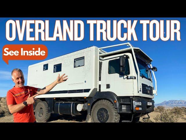 4X4 OVERLAND TRUCK CAMPER SHOW ROUND!