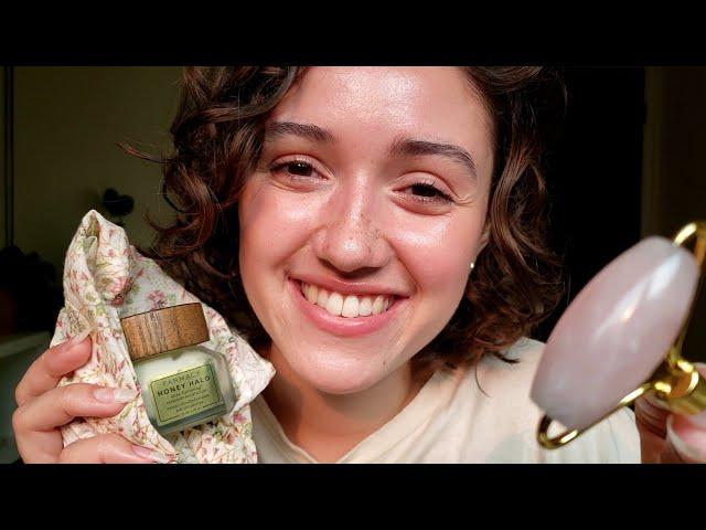 ASMR Friend Does Your Skincare  Fast & Aggressive (Layered Sounds)