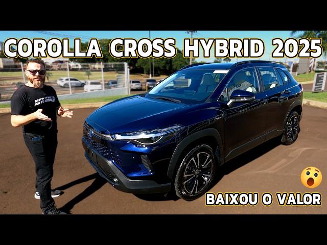 COROLLA CROSS XRX HYBRID 2025 - Baixou o Valor e Mais Equipado!