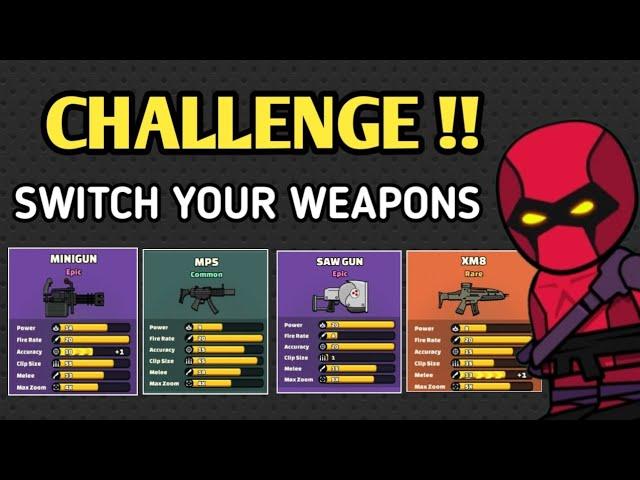 NEW CHALLENGE GAMEPLAY IN MINI MILITIA !!