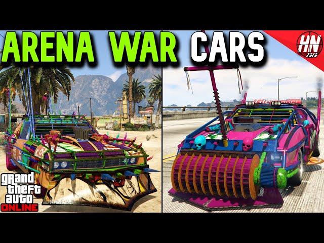 Top 10 Arena War Vehicles In GTA Online