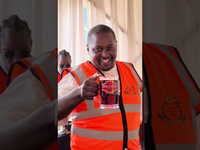 KISUMU PACHO …Today I joined @kenya_breweries as the Senator Keg brand affiliate and ambassador.