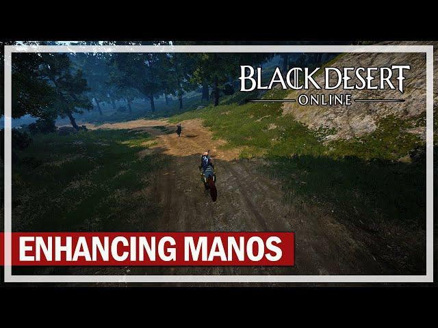 Black Desert Online - Enhancing Manos Clothes & Griffon Helm