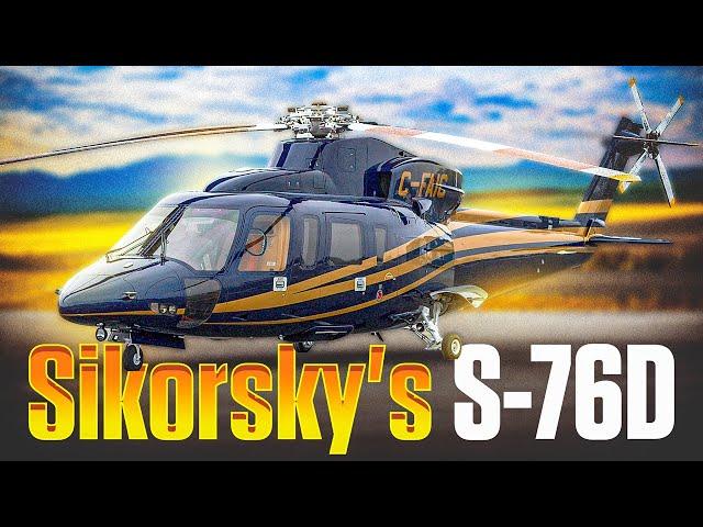 Inside the $15 Million Luxury Private Helicopter: SIKORSKY S-76D