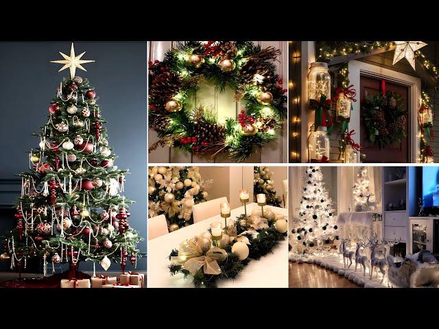  100+ CHRISTMAS HOME DECORATION IDEAS 2024 | CHRISTMAS DECOR IDEAS 2024 - 2025