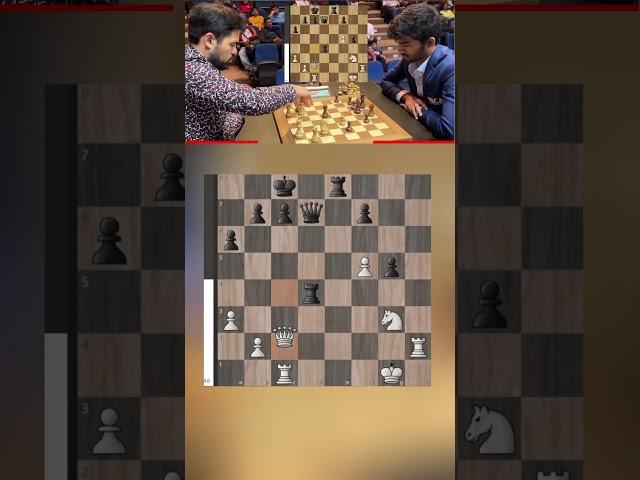 Gukesh Makes Shocking Blunder 