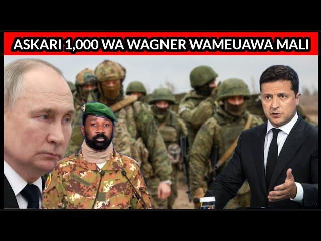 VITA VYA URUSI NA UKRAINE VIMEHAMIA MALI ASKARI 1,000 WA WAGNER WAMEUAWA