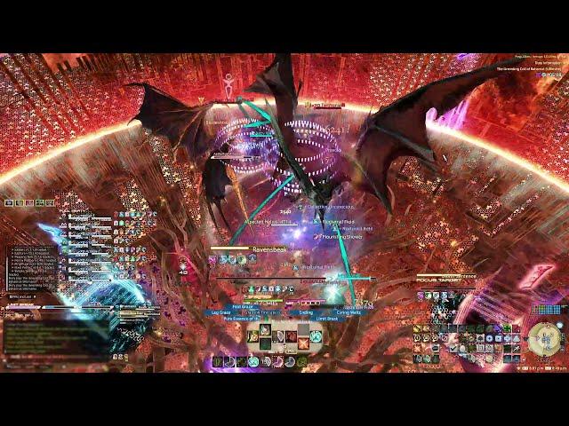 FFXIV - Unending Coils of Bahamut - DNC POV/controller - patch 5.5