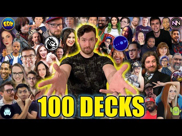 100 Creators, 100 Decks | Signature Commander Decks | Magic: the Gathering