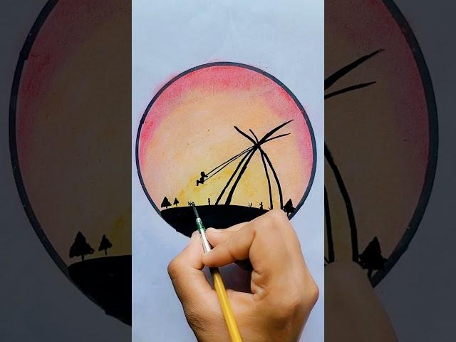 Easy dashain drawing #kitefestival #drawing #shorts #trending