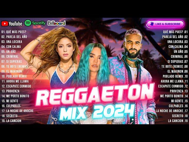 Karol G, Luis Fonsi, Maluma, Ozuna, Bad Bunny, Shakira, J Balwin, Becky G | Pop Latino 2024