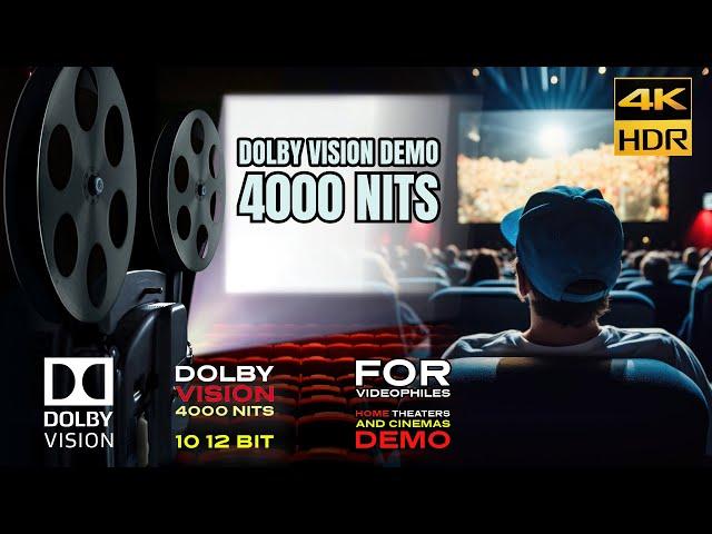 OLED [4KHDR] "Life in Dolby Vision" a 4000 NITS DEMO for Home Theaters and TV Reviewers