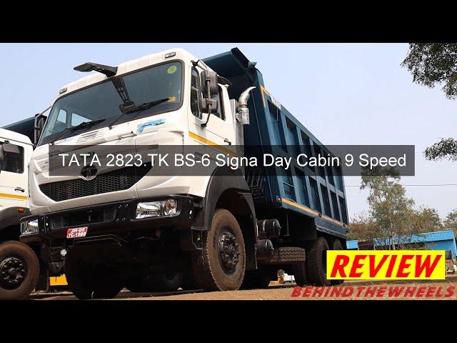 2021 TATA 2823.TK HD 9 BS6 Signa Cabin Tripper Detailed Review | Price | Mileage | Maintenance