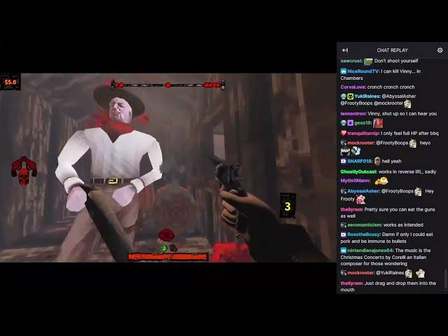 Vinny - Game Blowout: Chambers, Shroom and Gloom, White Knuckle & Skin Deep [WITH CHAT]