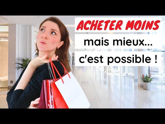 COMMENT FAIRE DU SHOPPING COMME UN MINIMALISTE ?