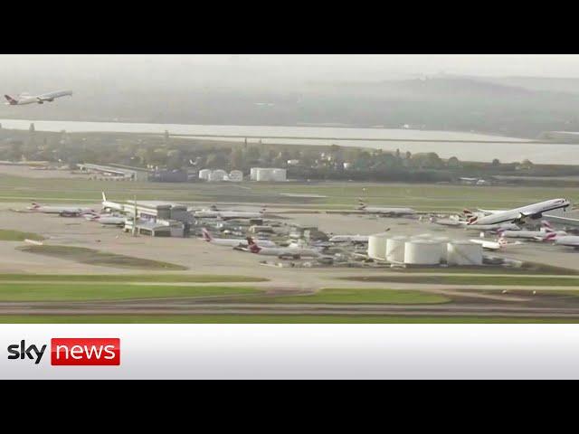 COVID-19: Synchronised flights leave Heathrow as US opens borders to UK travellers