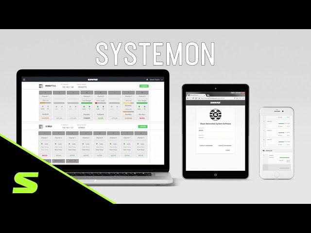 Shure SystemOn Audio Asset Management Software Overview | Shure