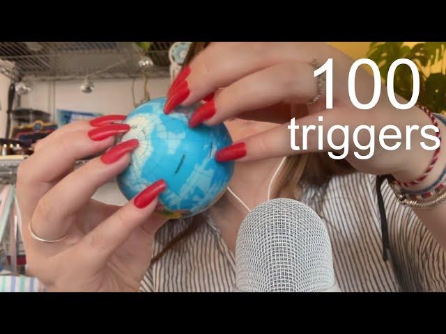 100 Triggers under 25 Minutes  | ASMR for People with Short Attention Span