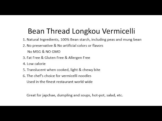 Bean Thread Longkou Vermicelli