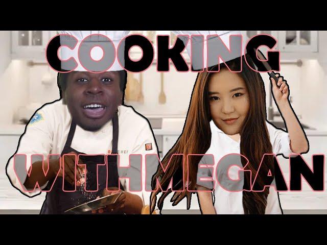 HelloMeganLee COOKING with JOSHUA OSEI / DUBHALO from JustKiddingFilms