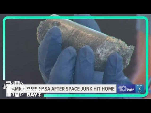 Florida family whose Naples home was hit by space junk suing NASA for damages