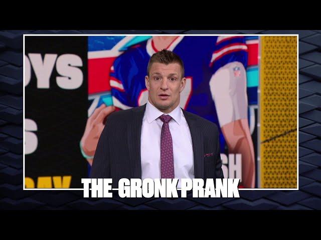 Rob Gronkowski PRANKED by 'NFL on FOX' crew | FOX NFL Sunday