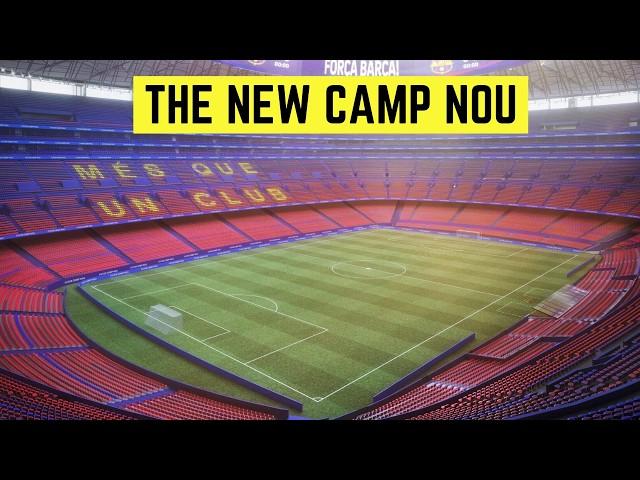 Inside FC Barcelona's (€1.5BN) Stadium Renovation