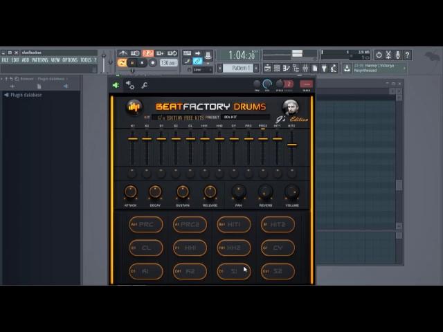 How to use beat factory drums