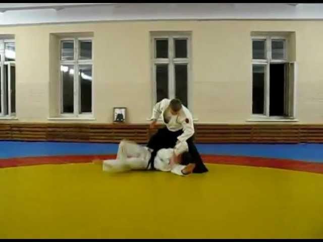 Aikido throws techniques