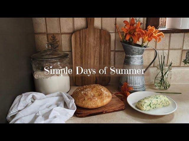 Slow and Simple Days of Summer