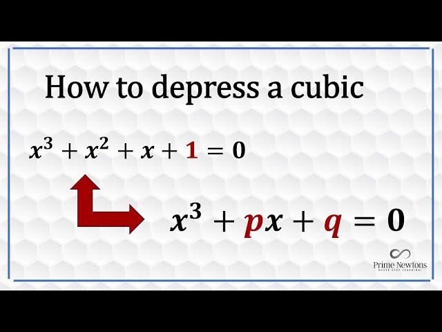 How to depress a cubic