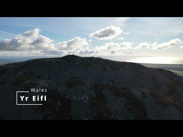 TRE'R CEIRI Hillfort IRON AGE - Wales Great Britain | Drone 4K