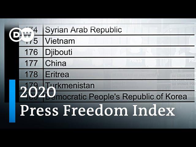 Annual Press Freedom Index released | DW News