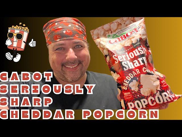 Snack Time Episode 41 Cabot Seriously Sharp Cheddar Popcorn