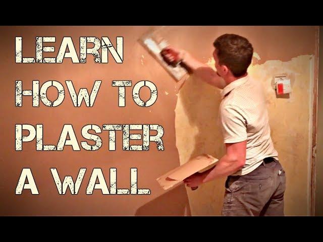 How To Plaster A Wall - Plastering For Beginners