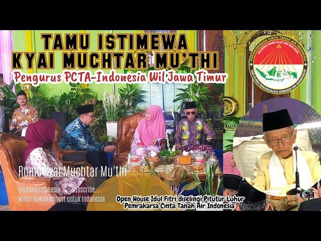 Kyai Muchtar Mu'thi Open House bersama PCTA-Indonesia se wilayah Jawa Timur