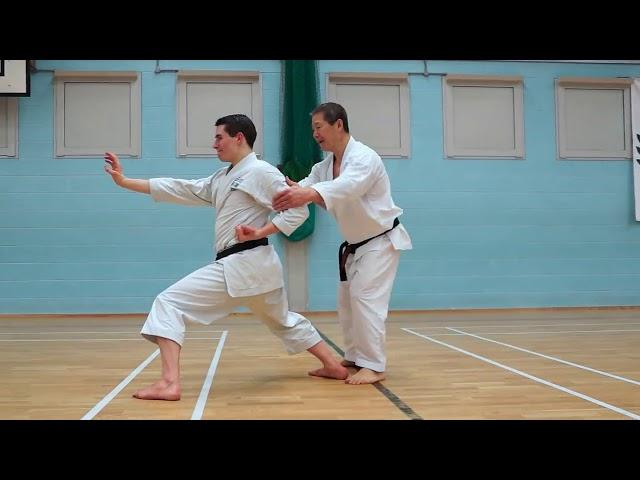 Masao Kagawa Shihan 9th Dan kata Sochin JKS