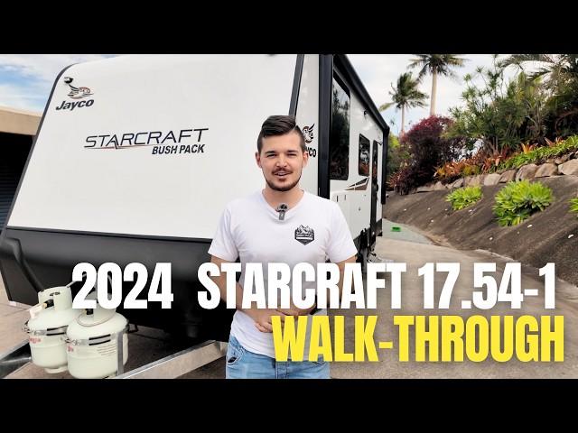 Walk-Through Of Our New Caravan!! | 2024 Jayco Starcraft 17.54-1