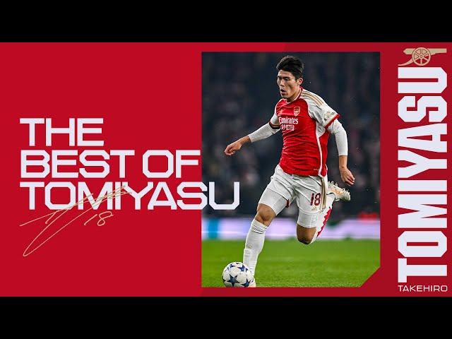 Takehiro Tomiyasu's top moments at The Arsenal | Best of Compilation