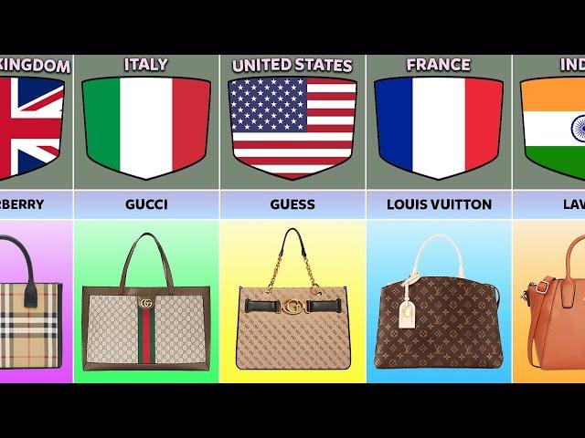 Best Luxury Handbags Brands From Different Countries