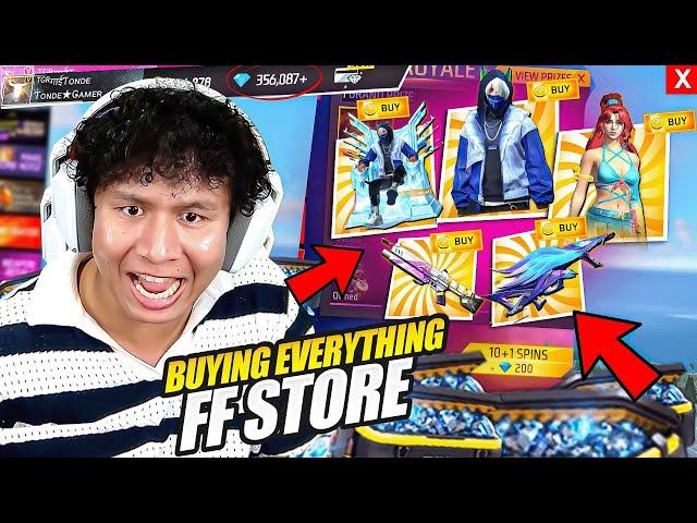 Collection King  Buying Everything From Free Fire Store - Tonde Gamer