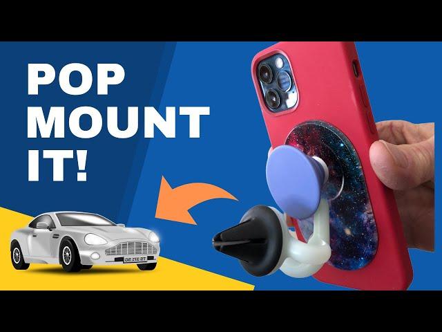 POPSOCKET MAGSAFE CAR MOUNTS For Your iPhone 12 or 13