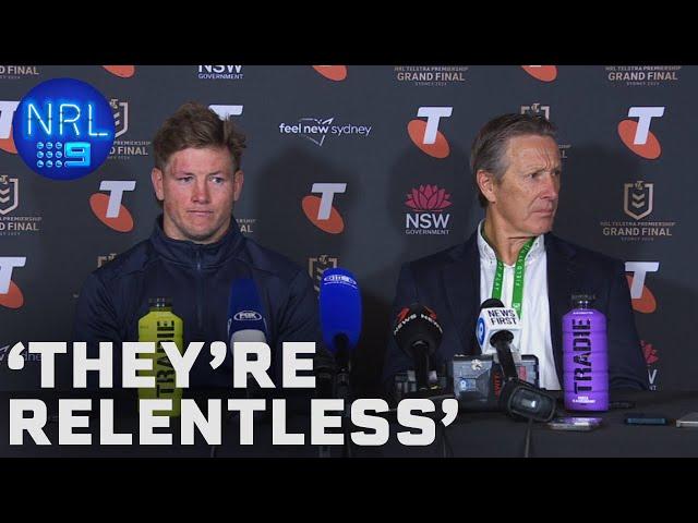 Melbourne Storm STRANGLED by Penrith Panthers experience: NRL Presser | NRL on Nine