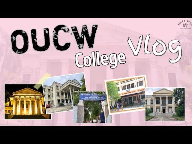 OUCW College Vlog||Telangana Mahila VishwaVidyalayam||Osmania university college for women (Koti).