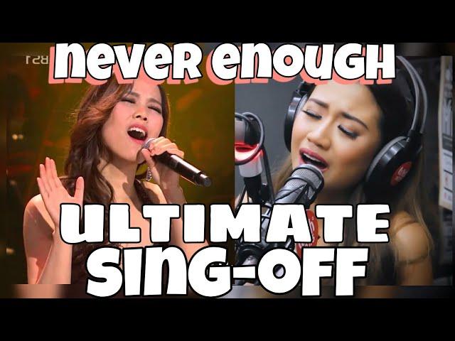 Morissette Amon and Sohyang - Never Enough | ULTIMATE SING-OFF | REACTION | ZOWIEZEN