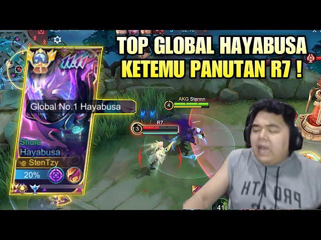 KETEMU PANUTAN R7 TATSUMAKI ! TOP GLOBAL HAYABUSA ! Mobile Legends !