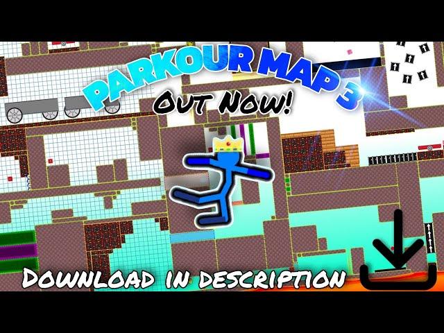 (OUT NOW!) Parkour Map 3 - Supreme Duelist Stickman Custom Map ️ | StickVince12