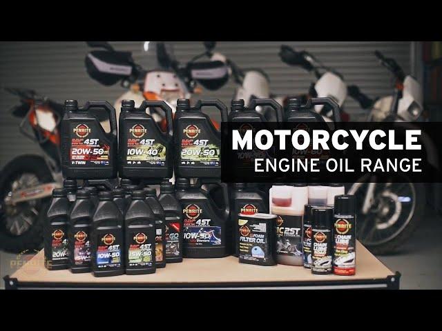 Penrite Motorcycle Engine Oil Range