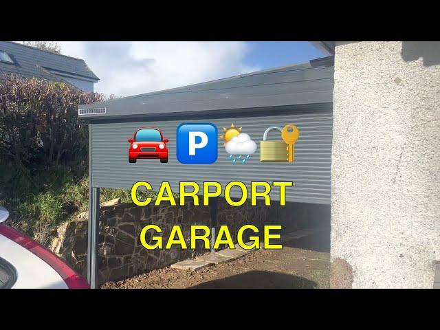 Maximise Convenience and Save Money with Our Solar-Powered Garage Door and Carport Combo!
