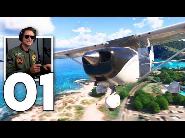 Microsoft Flight Simulator 2024 Career - Part 1 - The Beginning